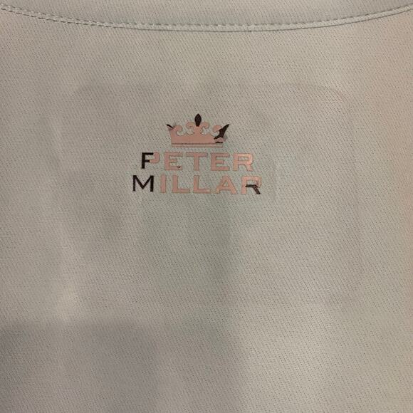 Mens Peter Millar Crown Sports Teal Full Zip Lightweight Golf Jacket Large - Picture 10 of 16